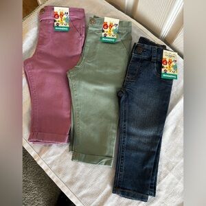 Garanimals baby girl woven pants.